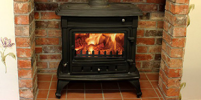 Photo of log burner