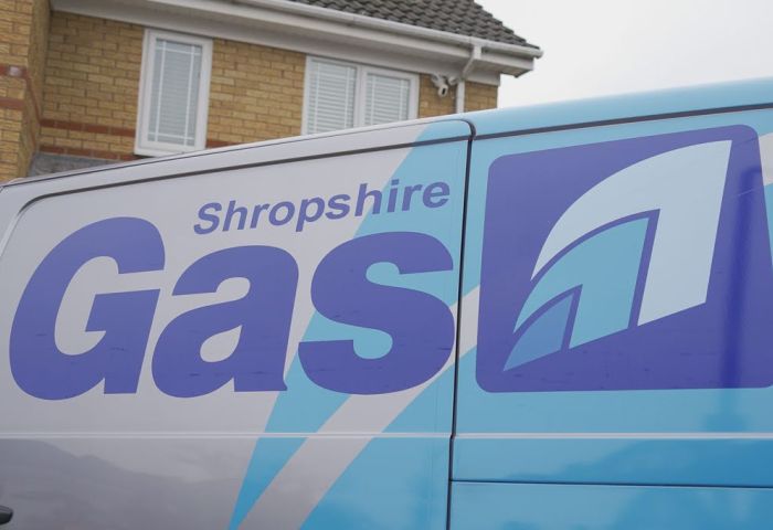 Photo of Shropshire Gas van